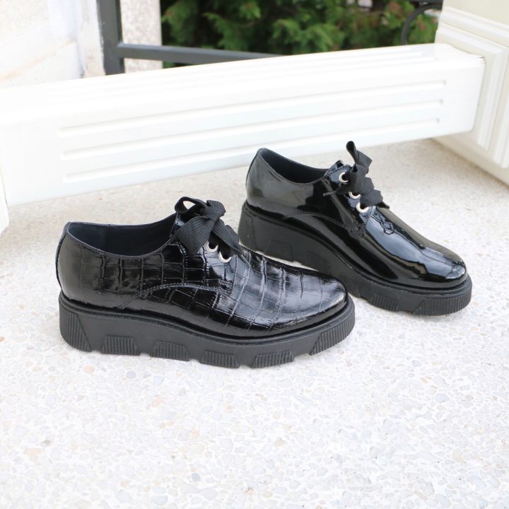 850 crni kroko i 850 crna lak 36-44